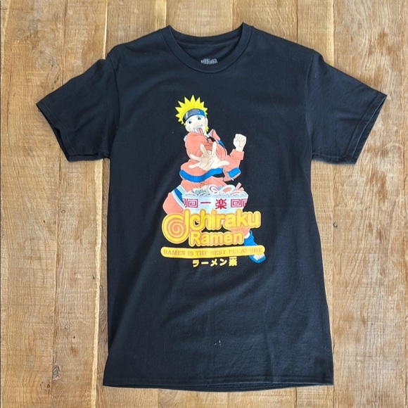 Spencer's Black Naruto Ramen Tee - Picture 1 of 3